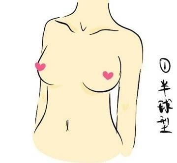 蜜桃胸型与水滴胸型的区别 胸型都有哪几种图解-第3张图片-爱薇女性网