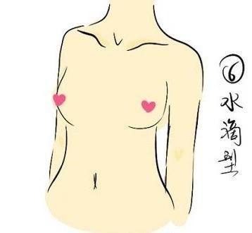蜜桃胸型与水滴胸型的区别 胸型都有哪几种图解-第7张图片-爱薇女性网